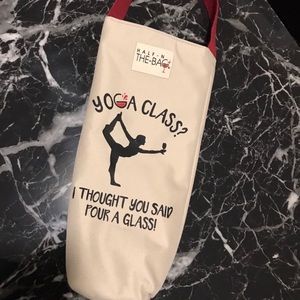 Wine Tote, Handmade in MA!